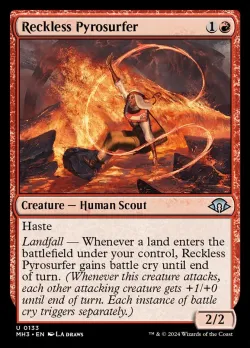 Reckless Pyrosurfer #133 · Magic: The Gathering