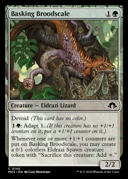 Basking Broodscale #145 · Magic: The Gathering