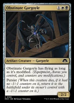 Obstinate Gargoyle #195 · Magic: The Gathering