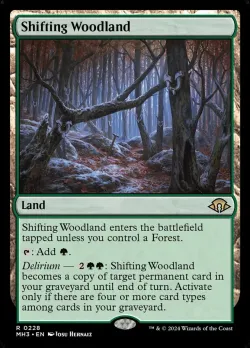 Shifting Woodland #228 · Magic: The Gathering