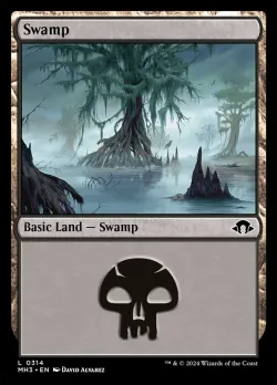 Swamp #314 · Magic: The Gathering