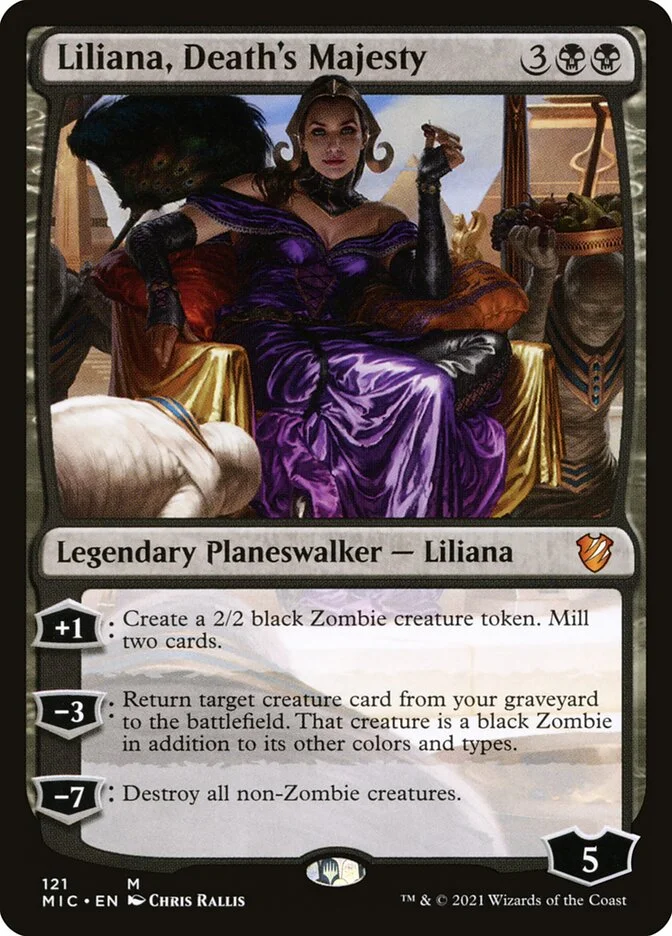 Liliana, Death's Majesty 「MIC/121」「EN」