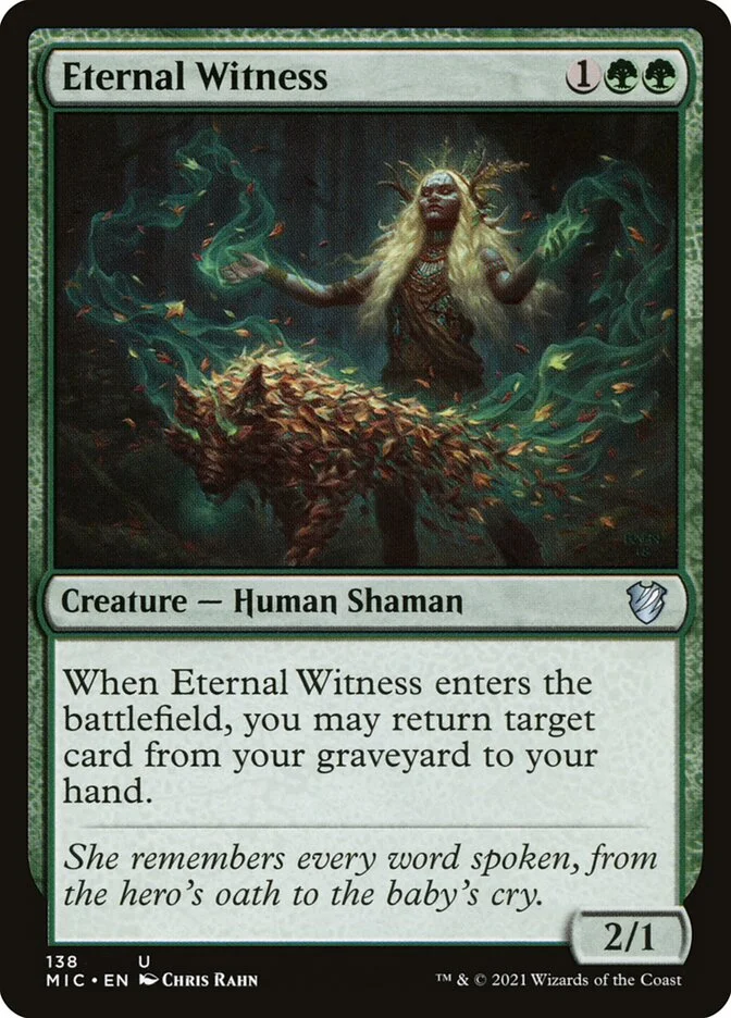 Eternal Witness 「MIC/138」「EN」