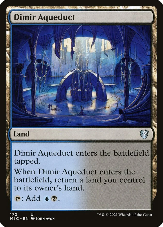 Dimir Aqueduct 「MIC/172」「EN」
