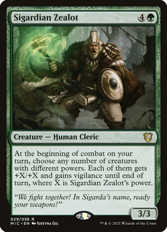 Sigardian Zealot 「MIC/29」「EN」