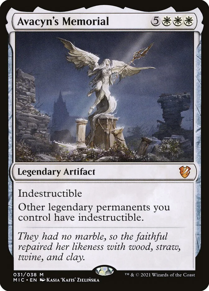 Avacyn's Memorial 「MIC/31」「EN」