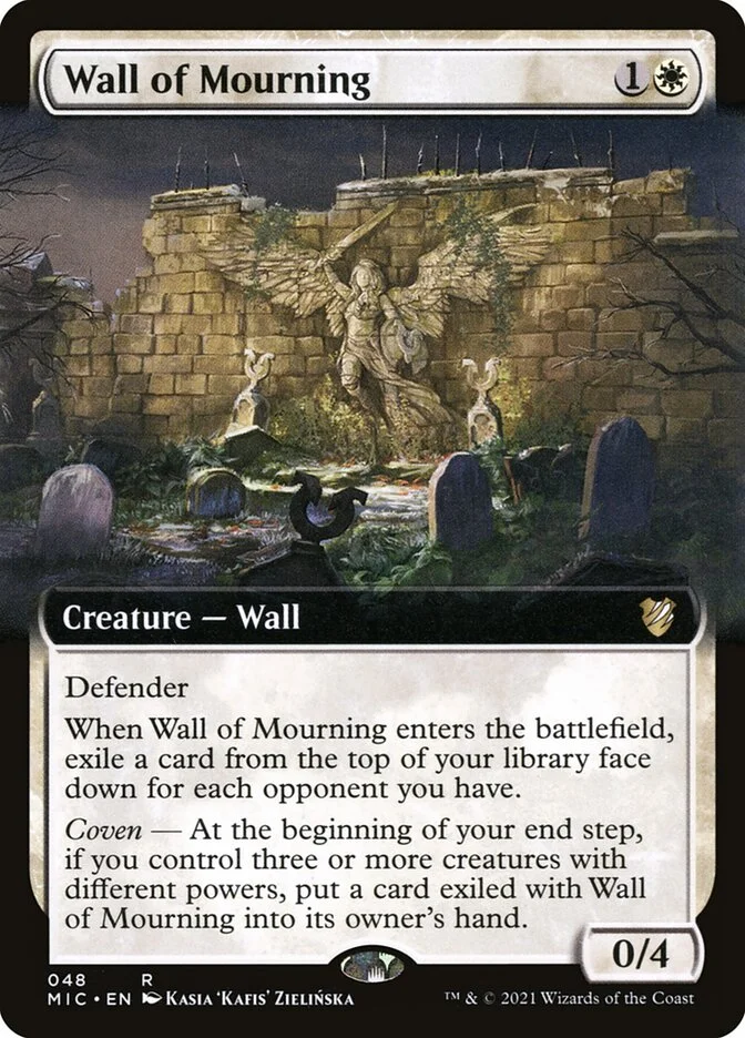 Wall of Mourning 「MIC/48」「EN」