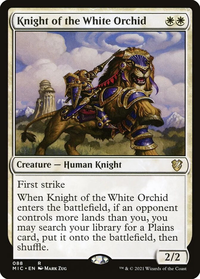 Knight of the White Orchid 「MIC/88」「EN」
