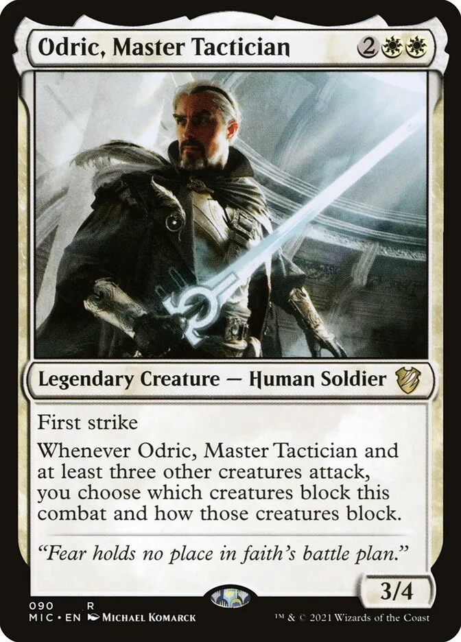 Odric, Master Tactician 「MIC/90」「EN」