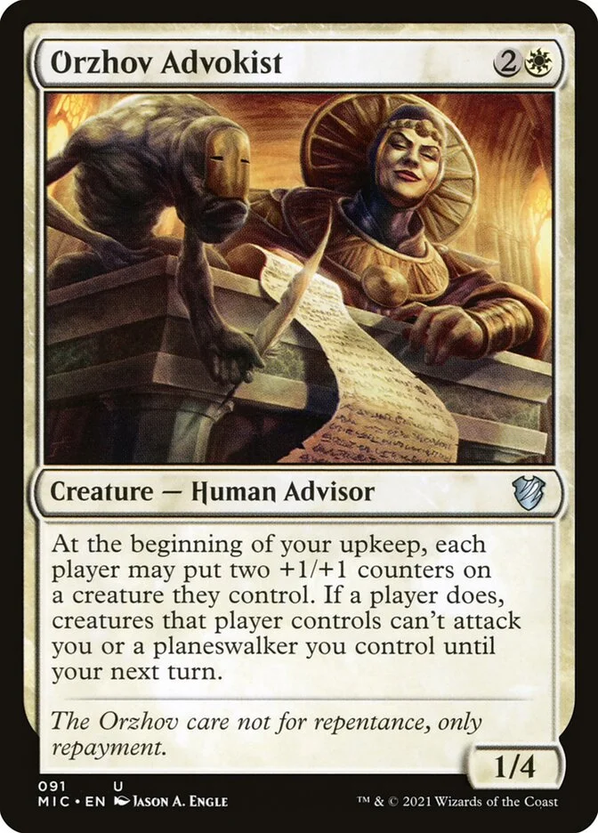 Orzhov Advokist 「MIC/91」「EN」