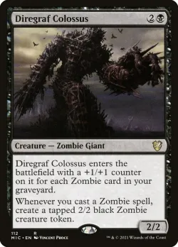 Diregraf Colossus #112 · Magic: The Gathering