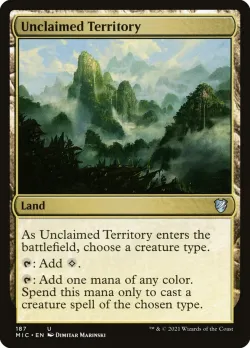 Unclaimed Territory 「MIC/187」「EN」