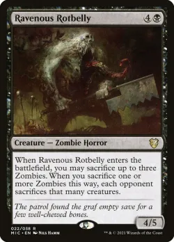 Ravenous Rotbelly #22 · Magic: The Gathering
