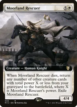 Moorland Rescuer #45 · Magic: The Gathering