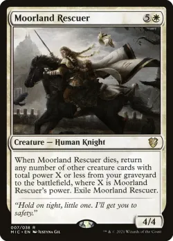 Moorland Rescuer #7 · Magic: The Gathering