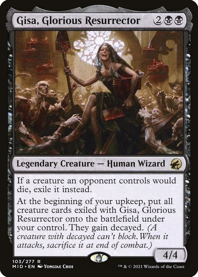 Gisa, Glorious Resurrector 「MID/103」「EN」