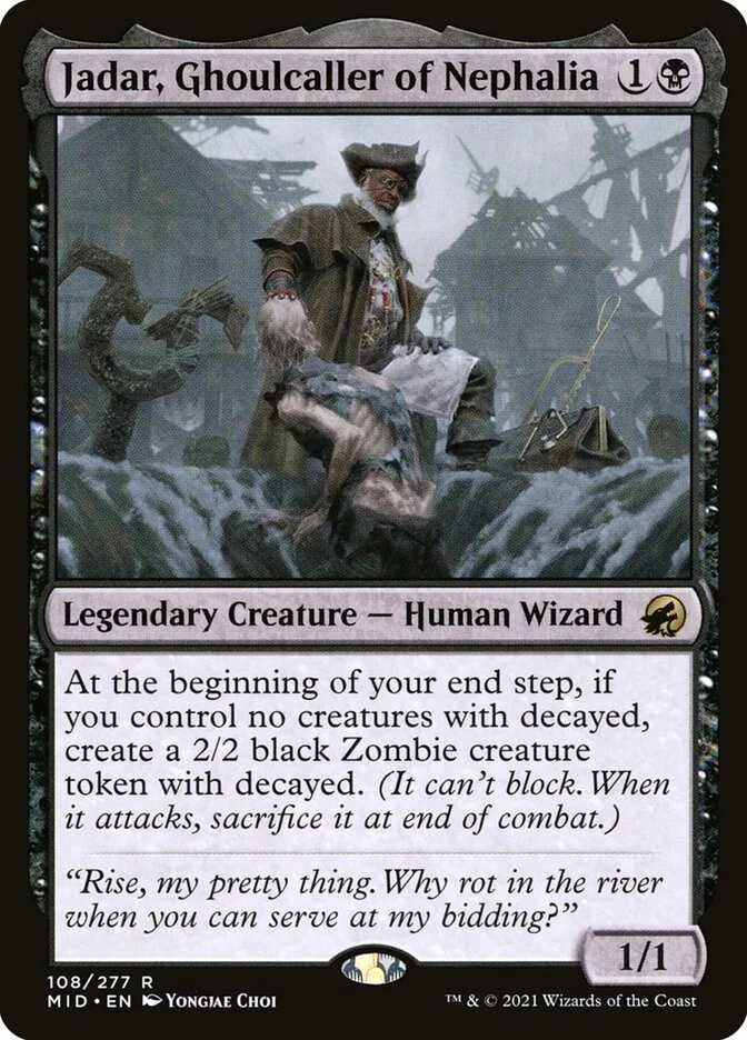 Jadar, Ghoulcaller of Nephalia 「MID/108」「EN」