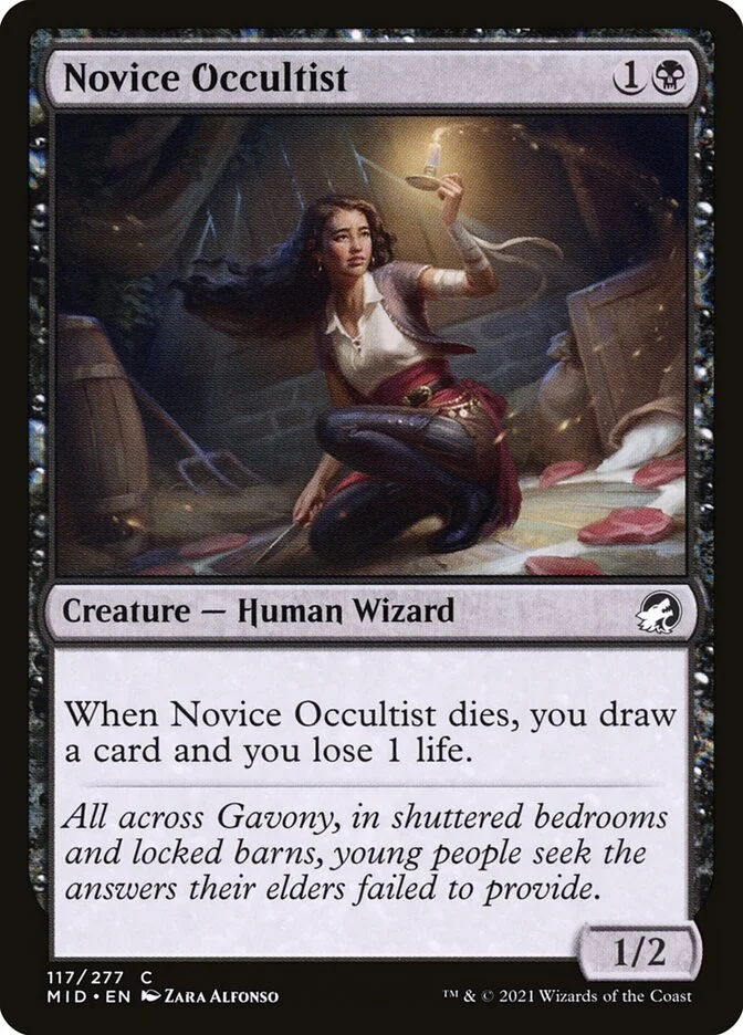 Novice Occultist 「MID/117」「EN」