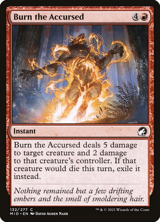 Burn the Accursed 「MID/132」「EN」