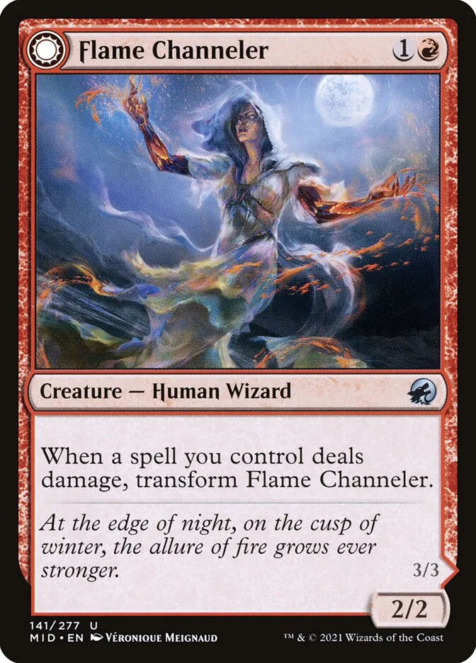 Flame Channeler // Embodiment of Flame 「MID/141」「EN」