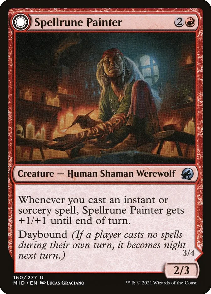 Spellrune Painter // Spellrune Howler 「MID/160」「EN」