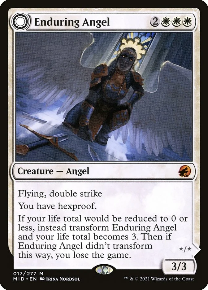 Enduring Angel // Angelic Enforcer 「MID/17」「EN」
