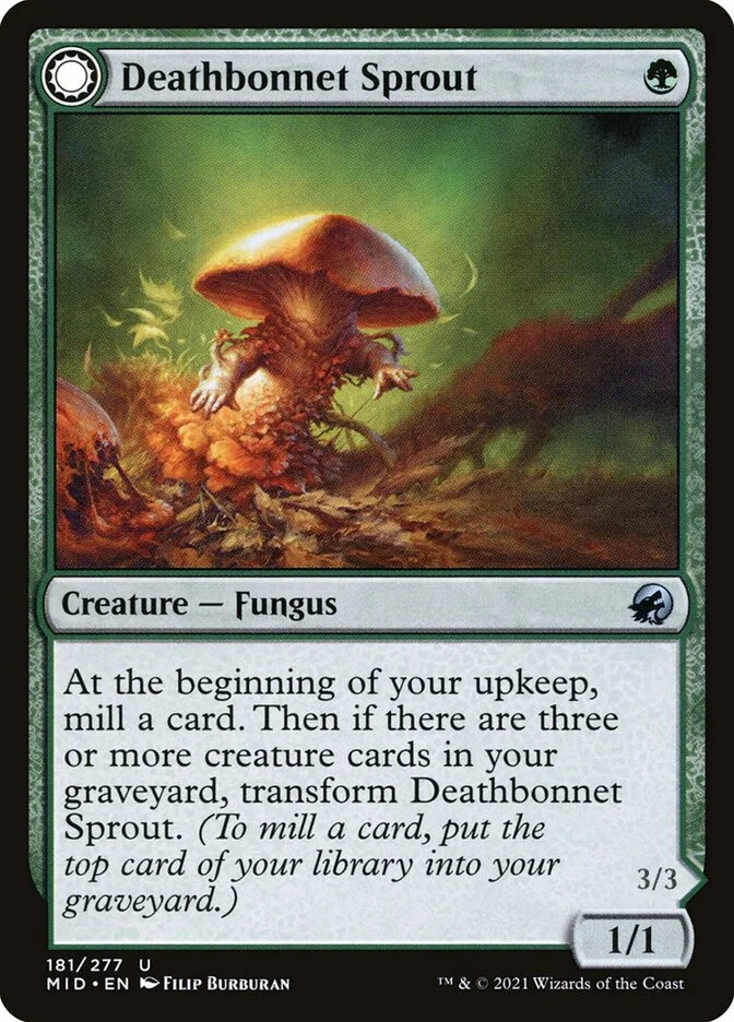 Deathbonnet Sprout // Deathbonnet Hulk 「MID/181」「EN」