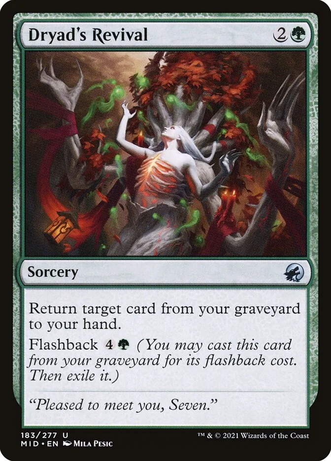 Dryad's Revival 「MID/183」「EN」