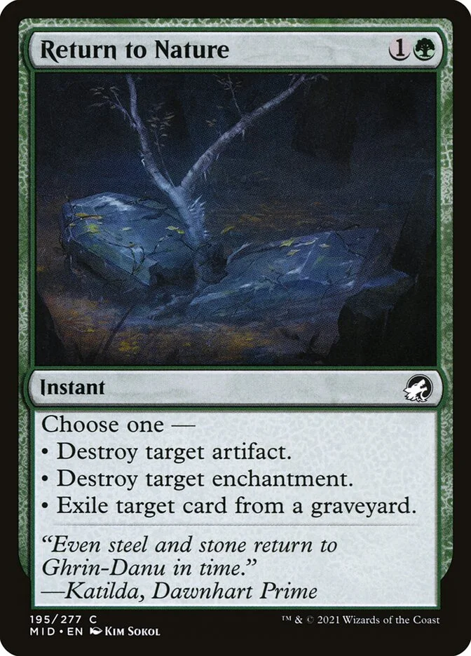 Return to Nature 「MID/195」「EN」