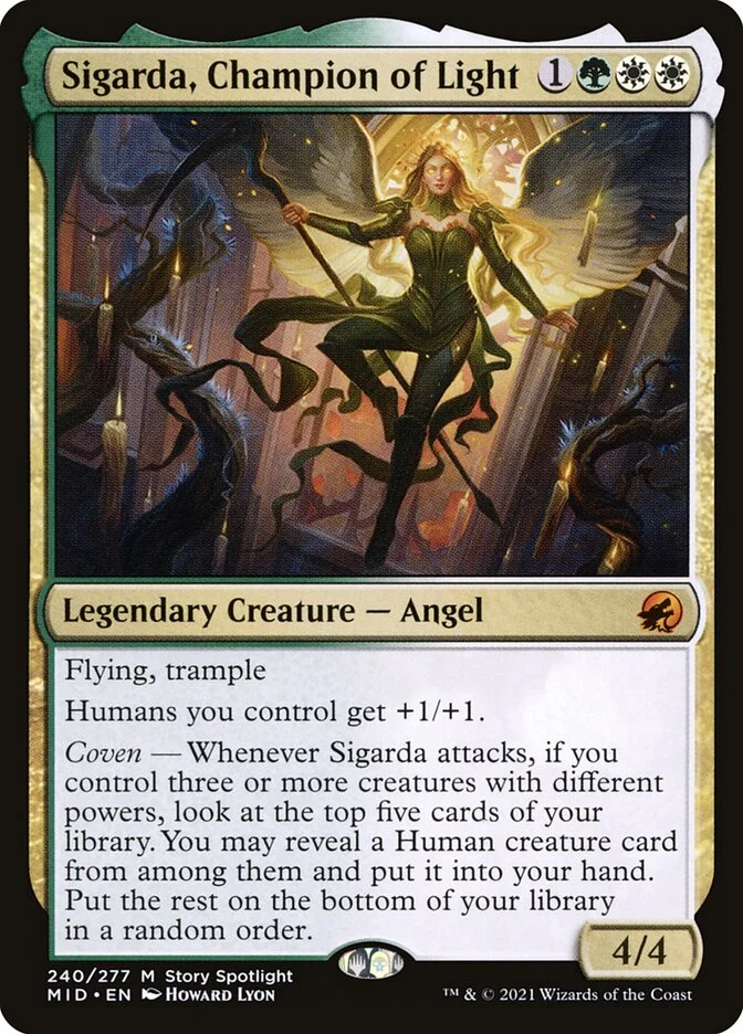 Sigarda, Champion of Light 「MID/240」「EN」