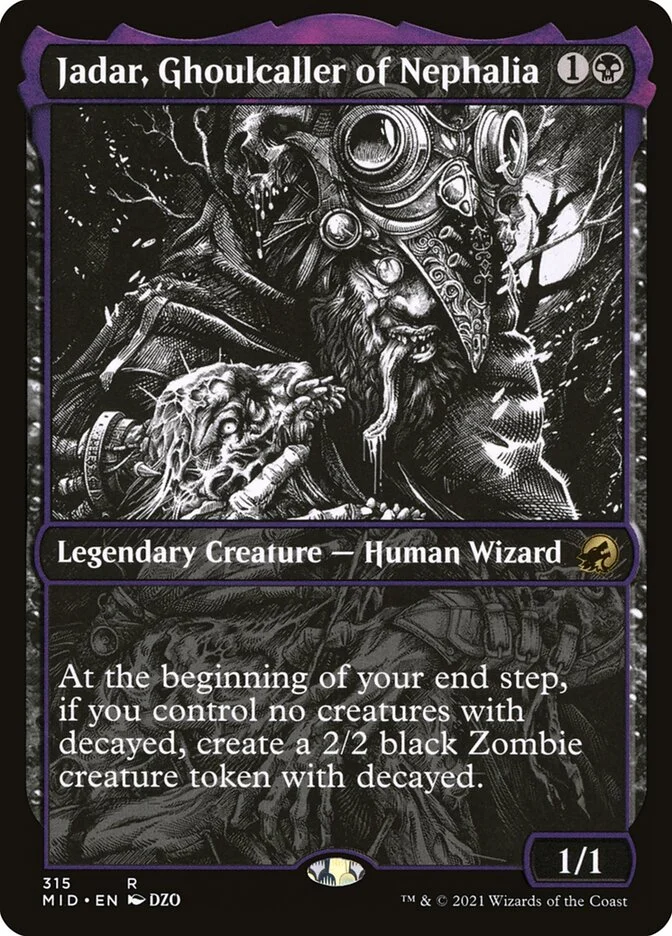 Jadar, Ghoulcaller of Nephalia 「MID/315」「EN」
