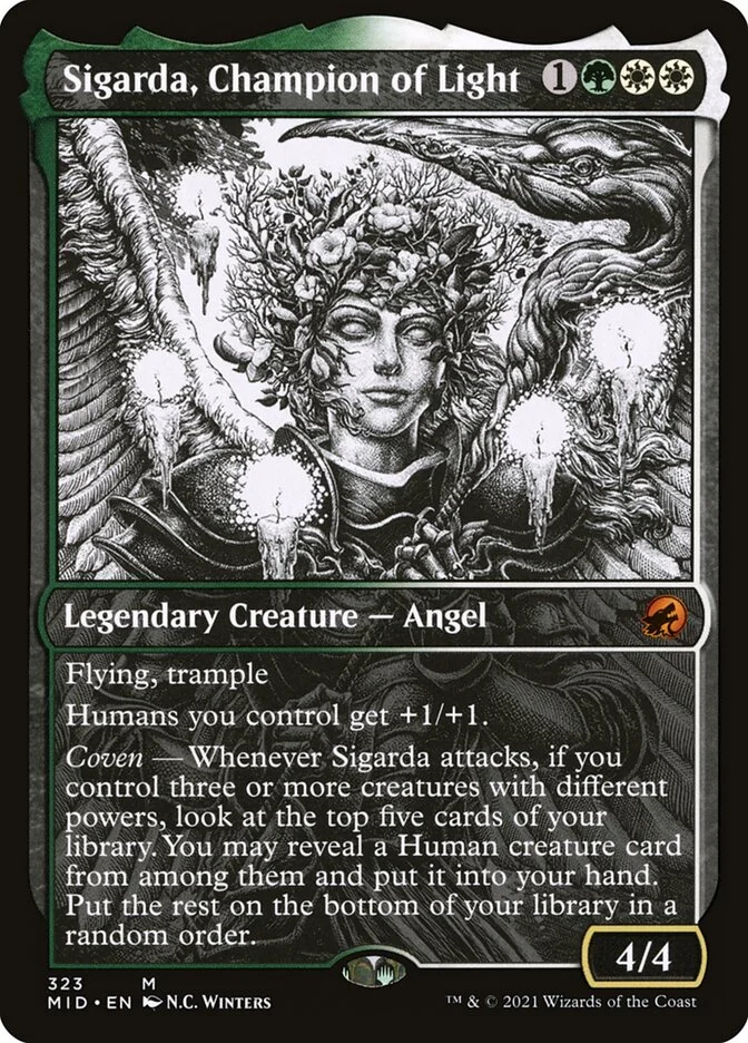 Sigarda, Champion of Light 「MID/323」「EN」