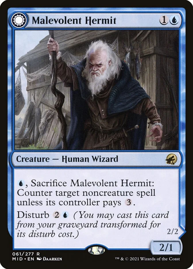 Malevolent Hermit // Benevolent Geist 「MID/61」「EN」