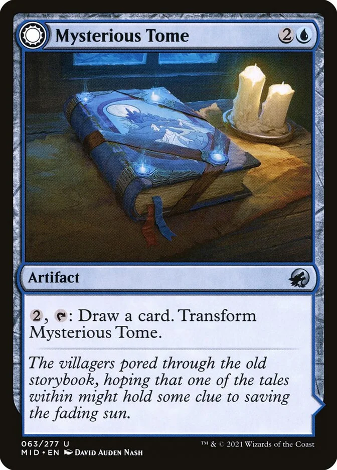 Mysterious Tome // Chilling Chronicle 「MID/63」「EN」