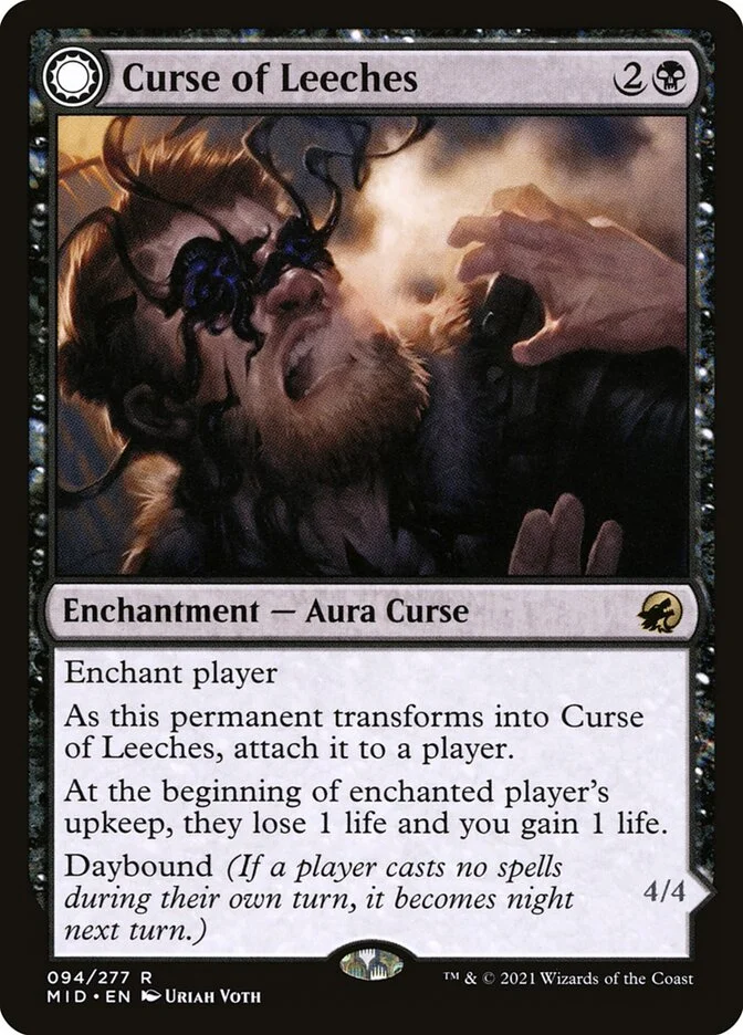 Curse of Leeches // Leeching Lurker 「MID/94」「EN」