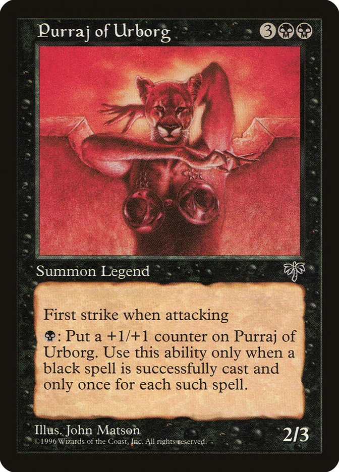 Purraj of Urborg 「MIR/135」「EN」