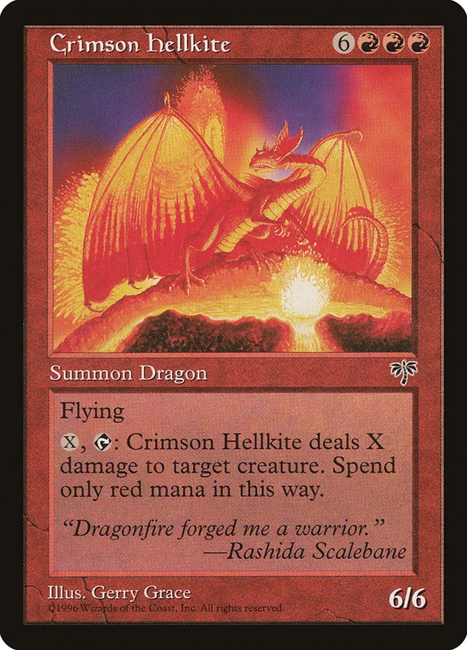 Crimson Hellkite 「MIR/167」「EN」