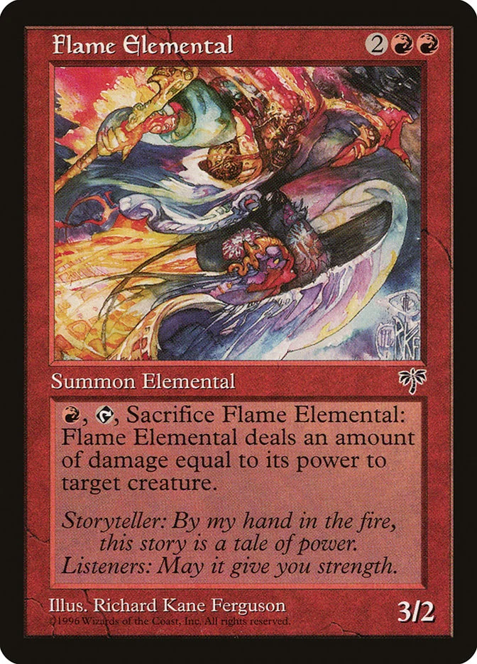 Flame Elemental 「MIR/175」「EN」