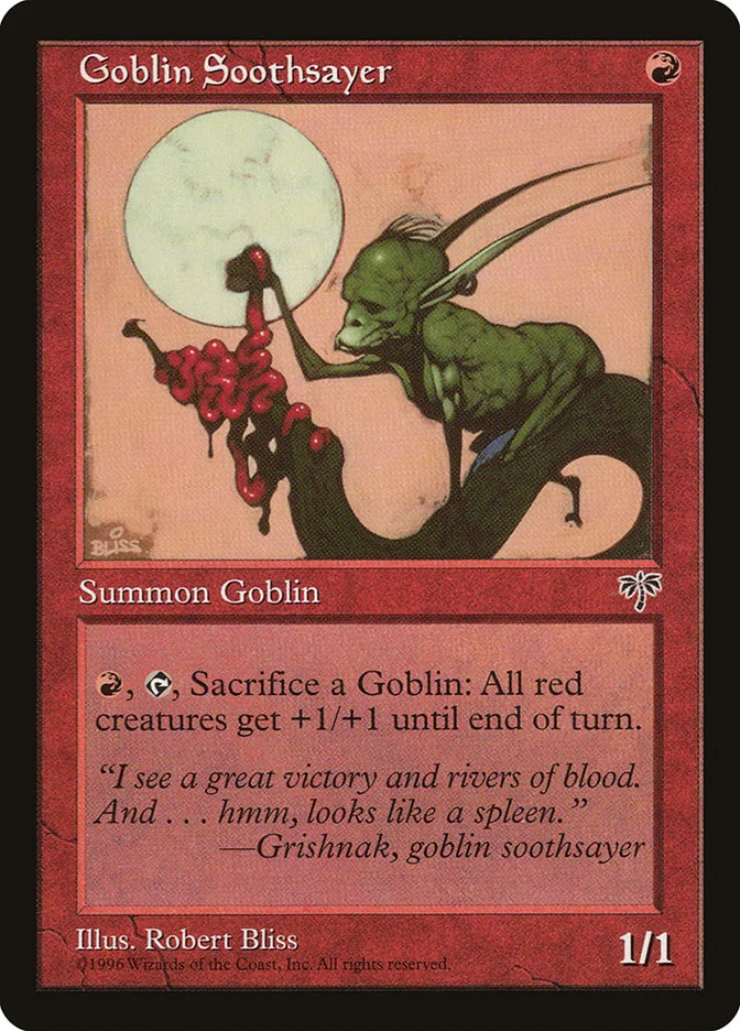 Goblin Soothsayer 「MIR/179」「EN」