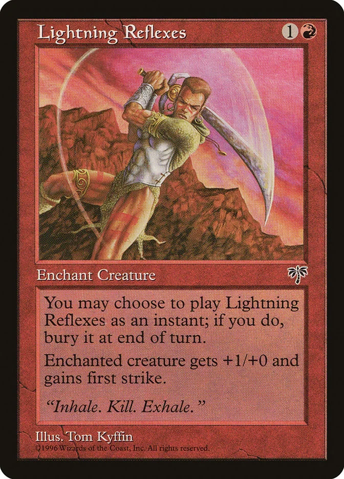 Lightning Reflexes 「MIR/186」「EN」