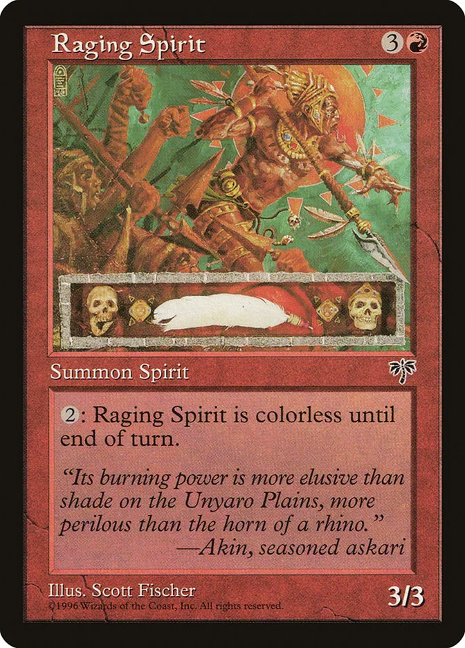 Raging Spirit 「MIR/188」「EN」