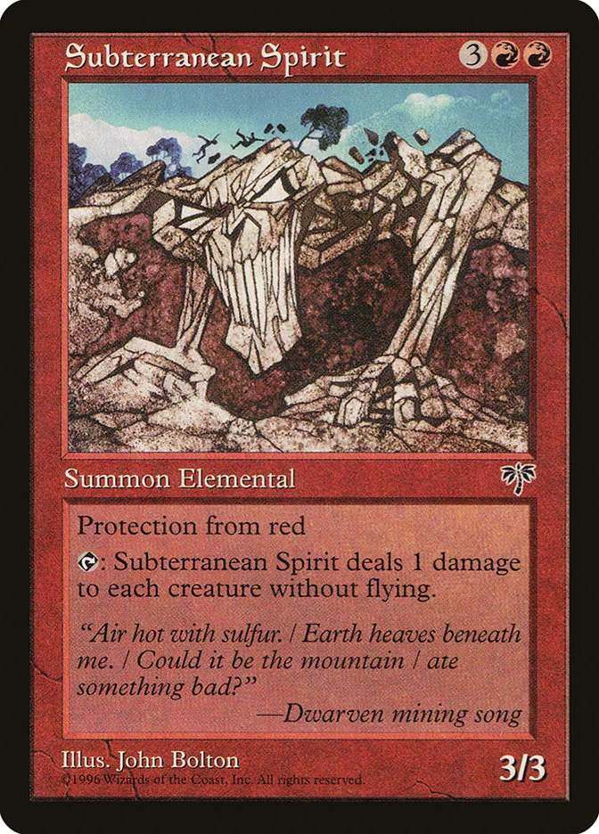 Subterranean Spirit 「MIR/195」「EN」