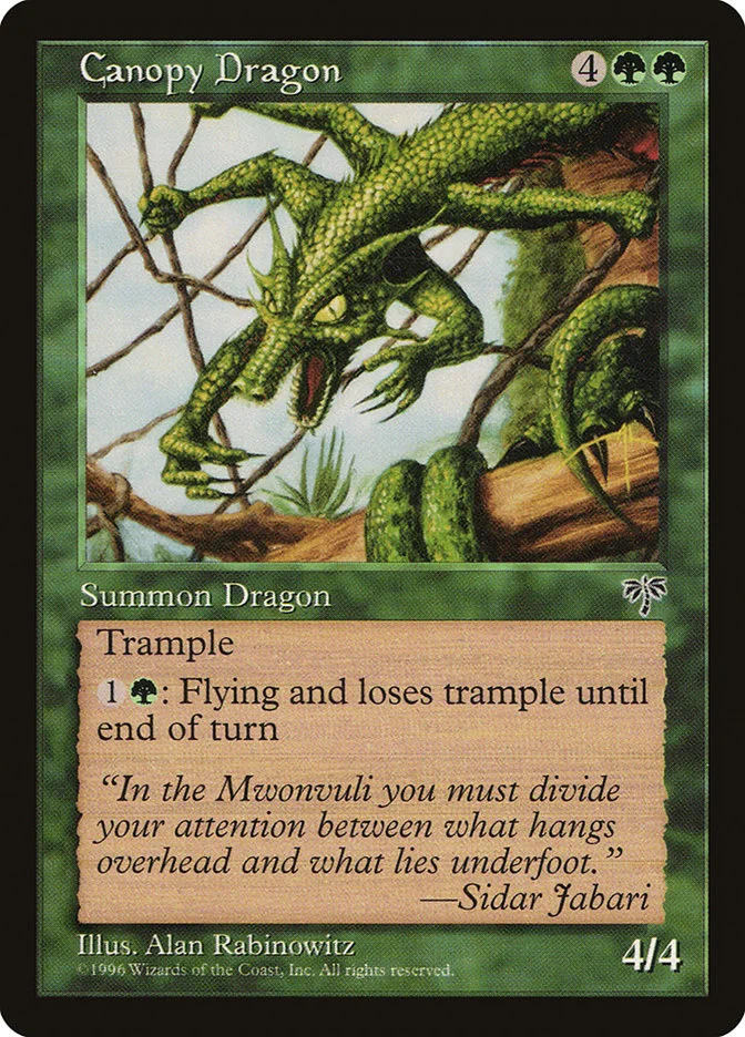Canopy Dragon 「MIR/209」「EN」