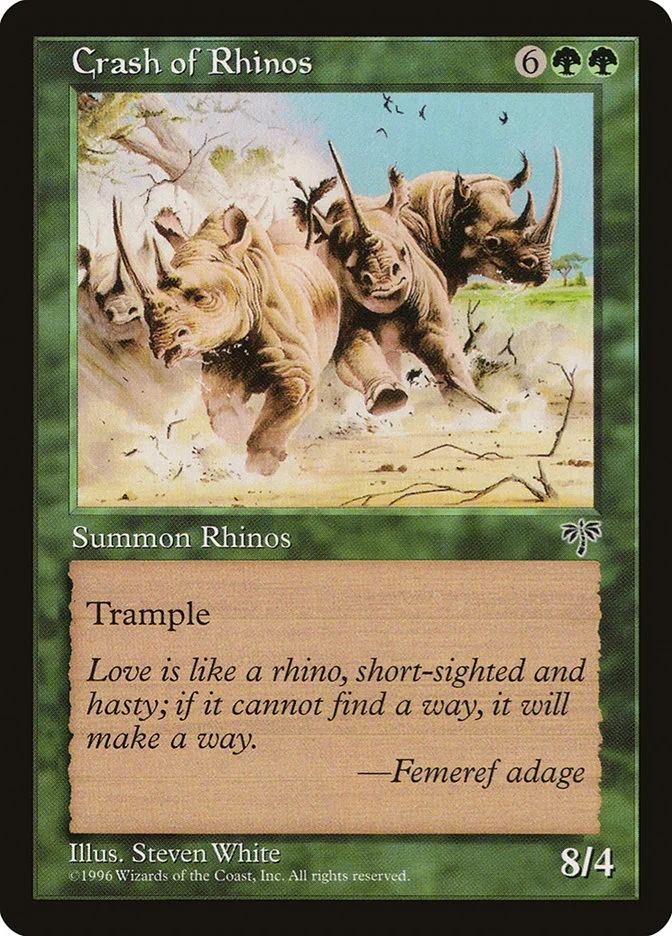 Crash of Rhinos 「MIR/210」「EN」