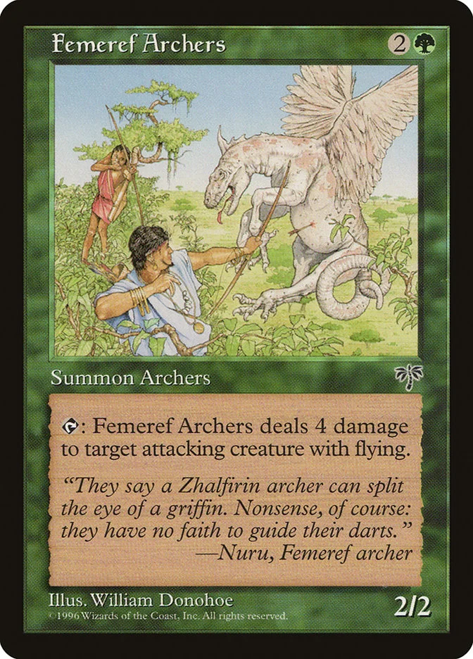 Femeref Archers 「MIR/215」「EN」