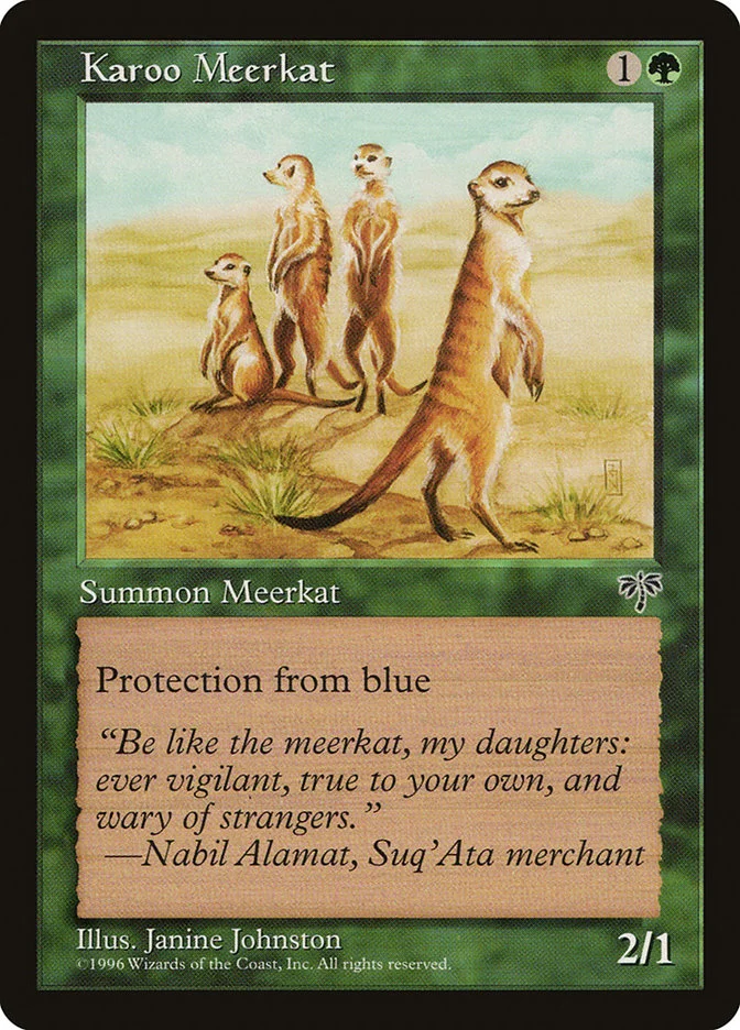 Karoo Meerkat 「MIR/225」「EN」