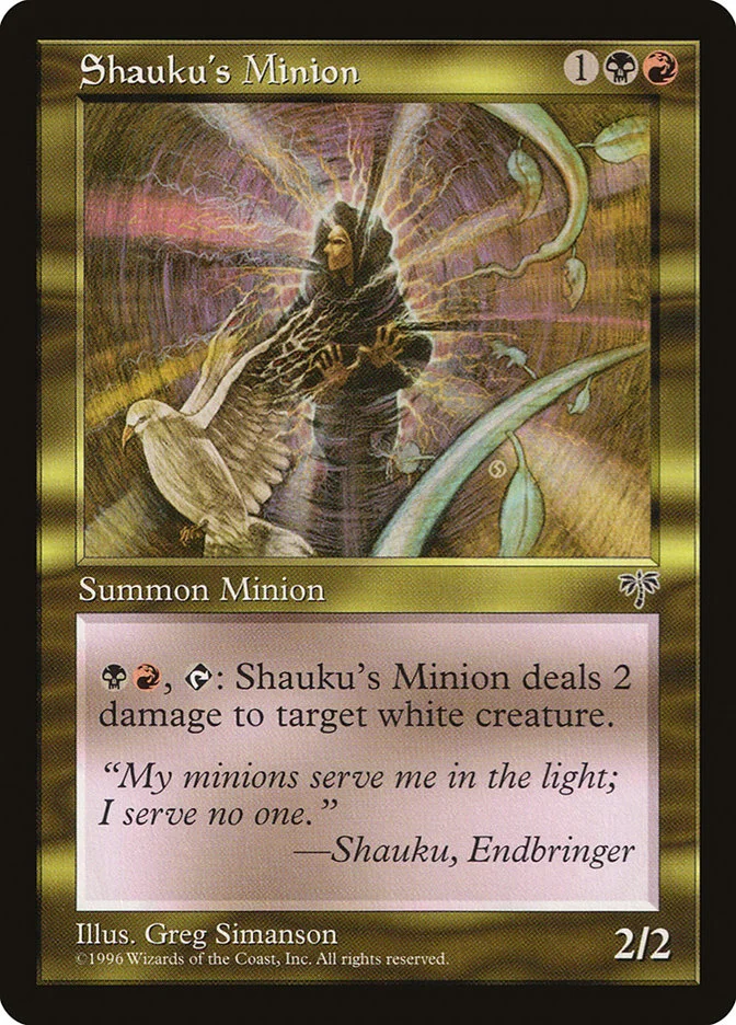 Shauku's Minion 「MIR/283」「EN」
