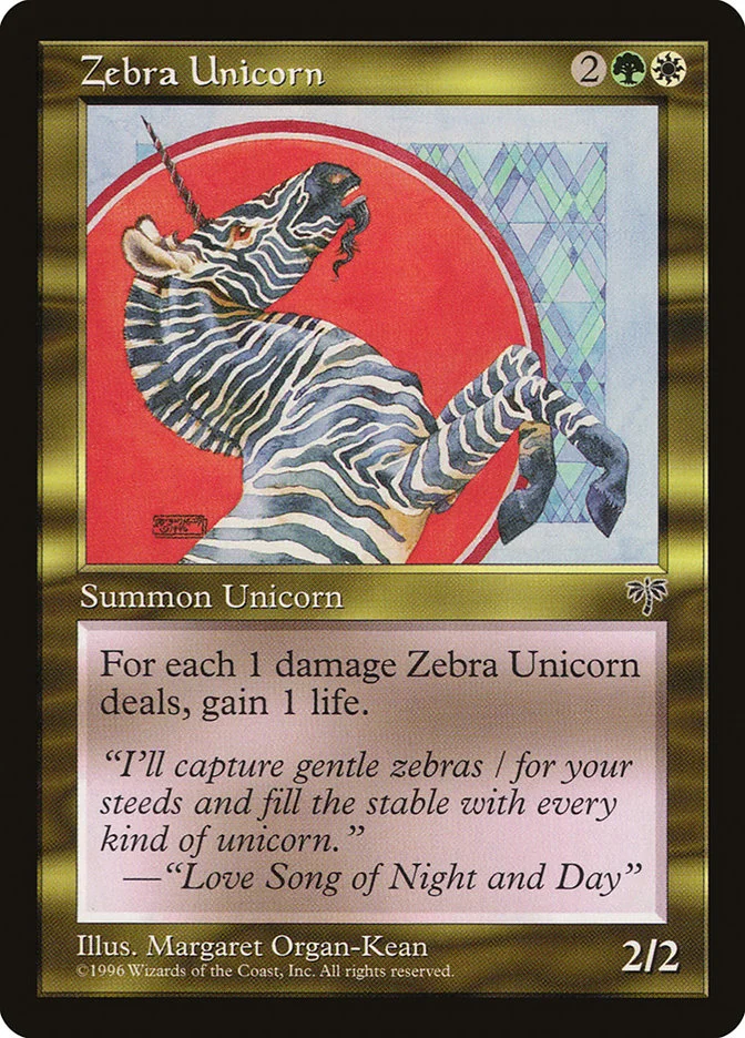 Zebra Unicorn 「MIR/290」「EN」