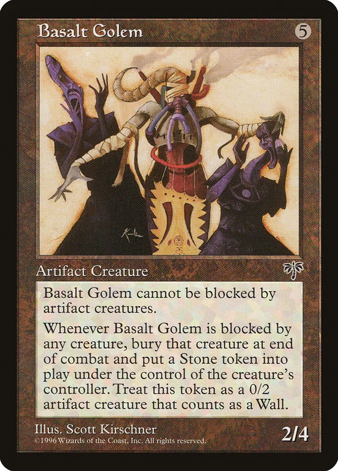 Basalt Golem 「MIR/294」「EN」