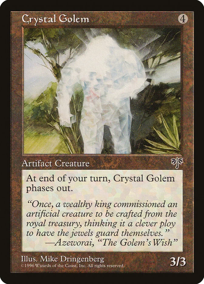 Crystal Golem 「MIR/298」「EN」